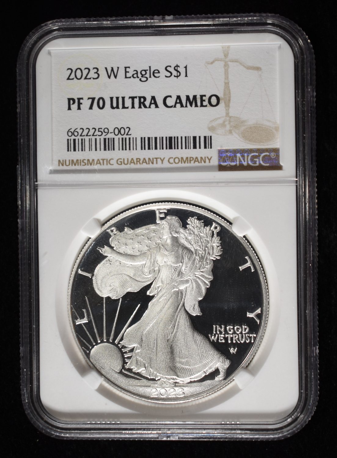 2023-W AMERICAN SILVER EAGLE NGC PF70 ULTRA CAMEO