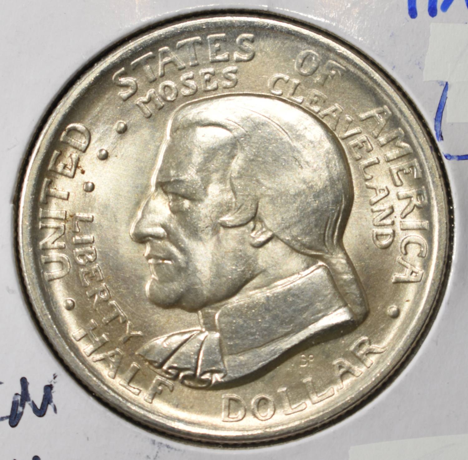 1936 COMMEM 50C CLEVELAND GEM BU
