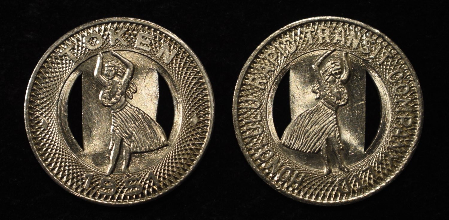 (40) 1951 HONOLULU RAPID TOKENS