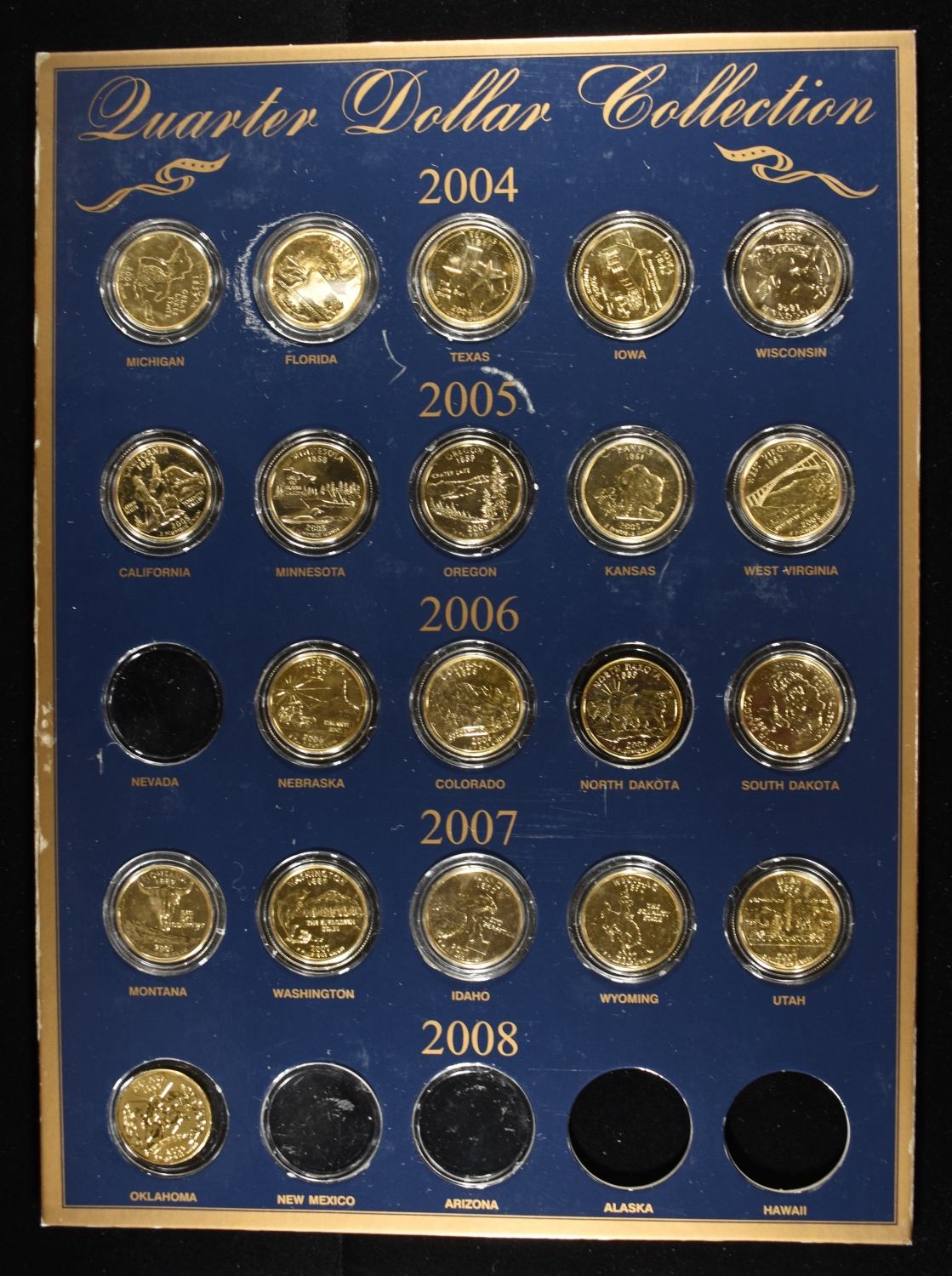 50 STATE QUARTERS COLLECTION