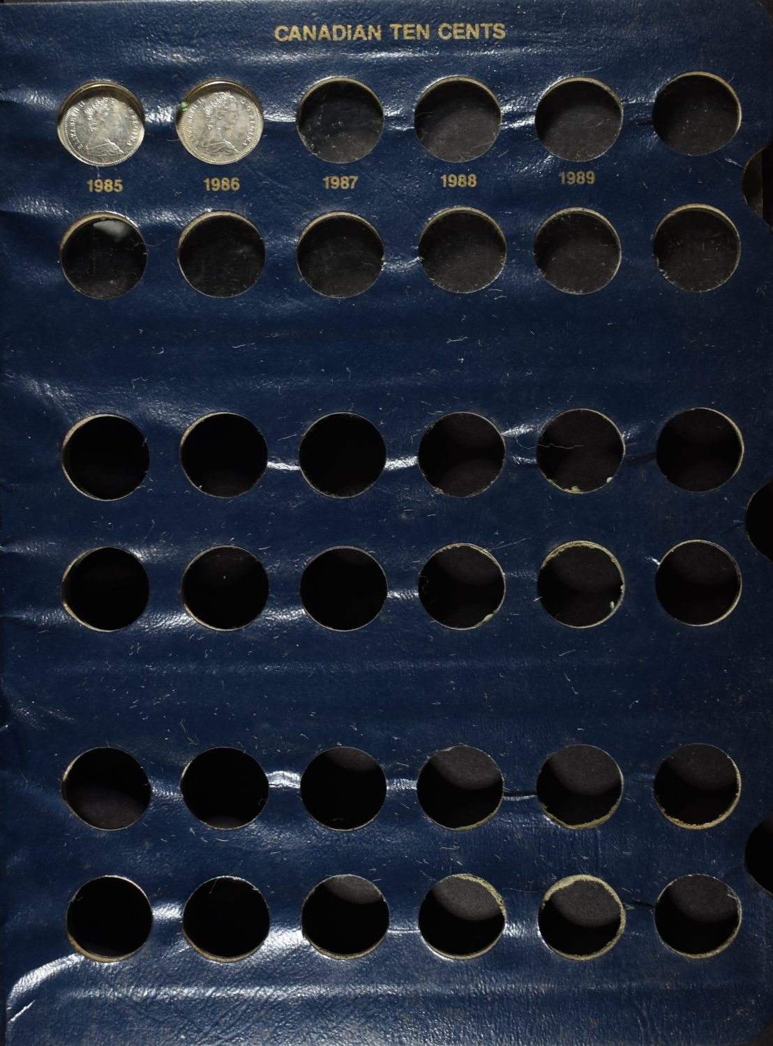 CANADIAN TEN CENTS COLLECTION