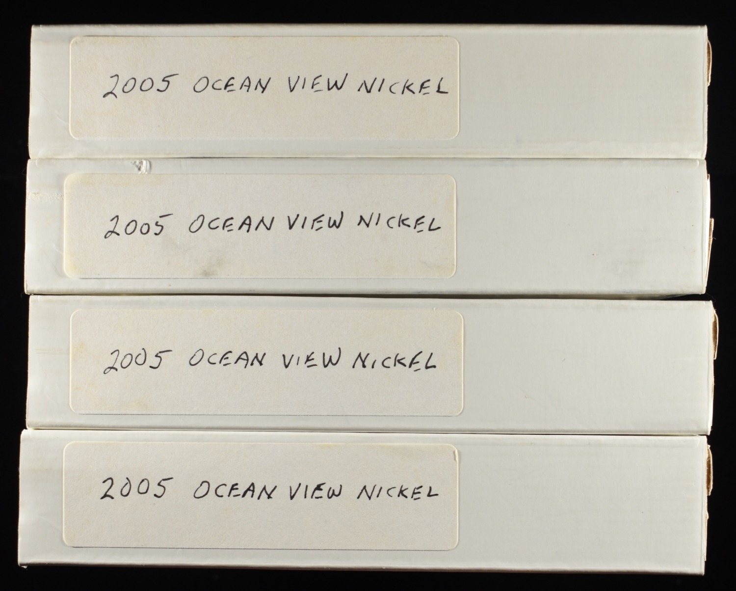 (4) 2005 OCEAN VIEW NICKEL SETS