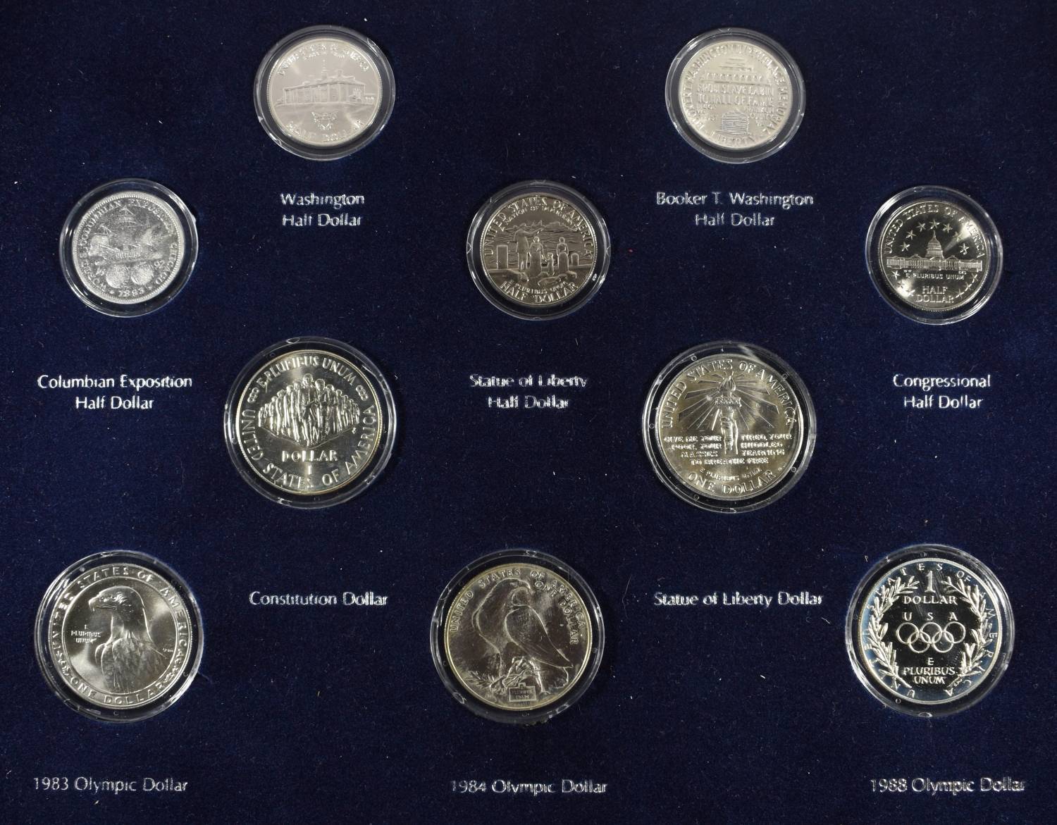 (2) CENTURIES OF AMERICAS GREATEST COMMEM COINS