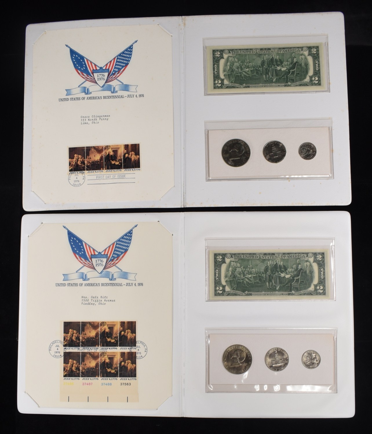 (2) BICENTENNIAL COLLECTIONS