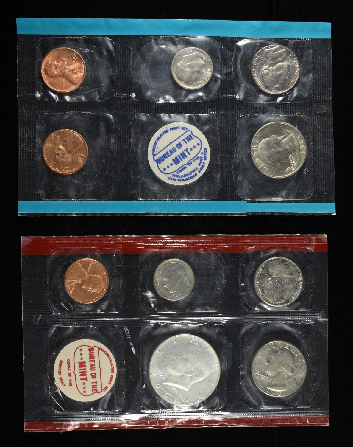 1968-1972 & 1977-1979 MINT SETS