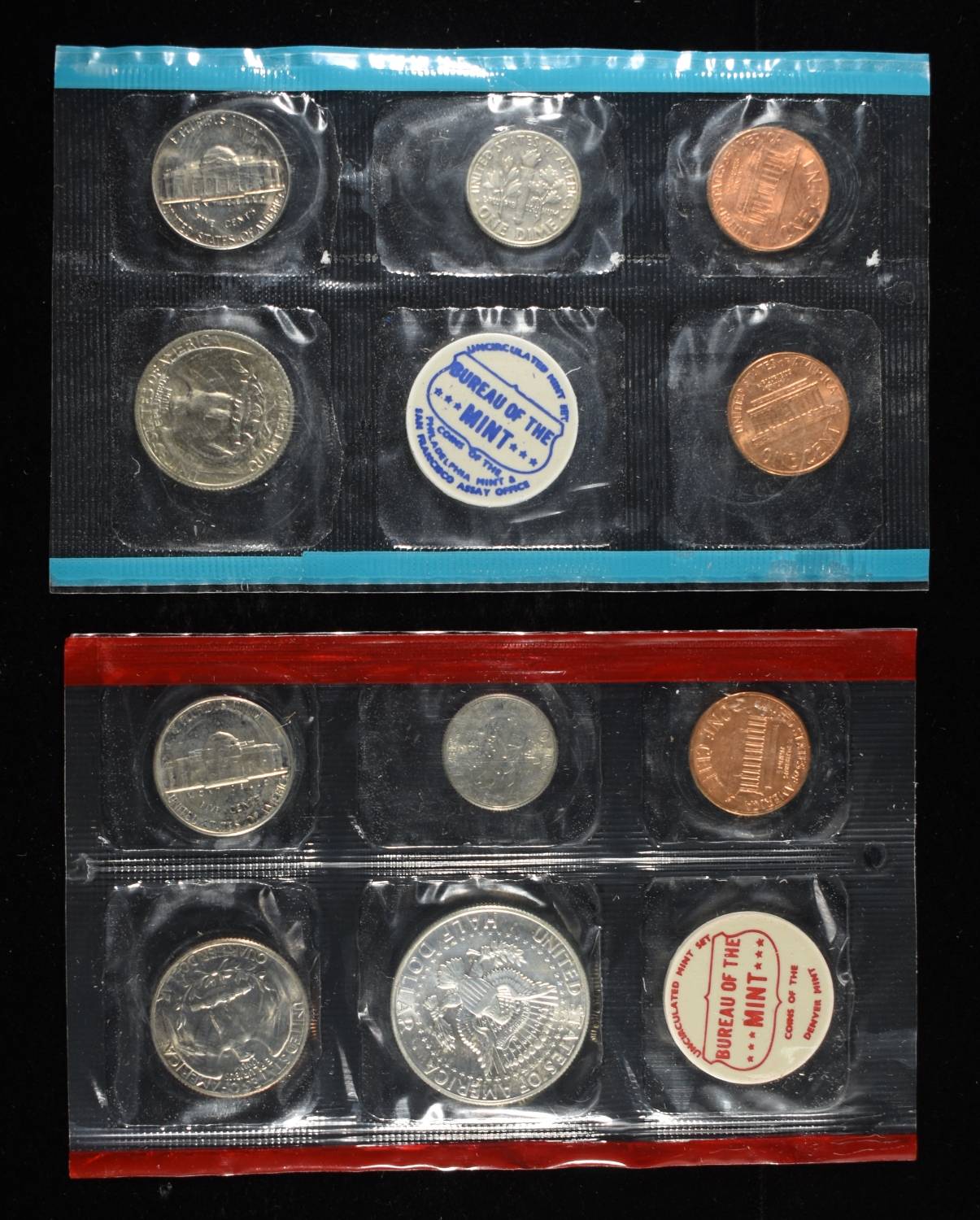 1968-1972 & 1977-1979 MINT SETS