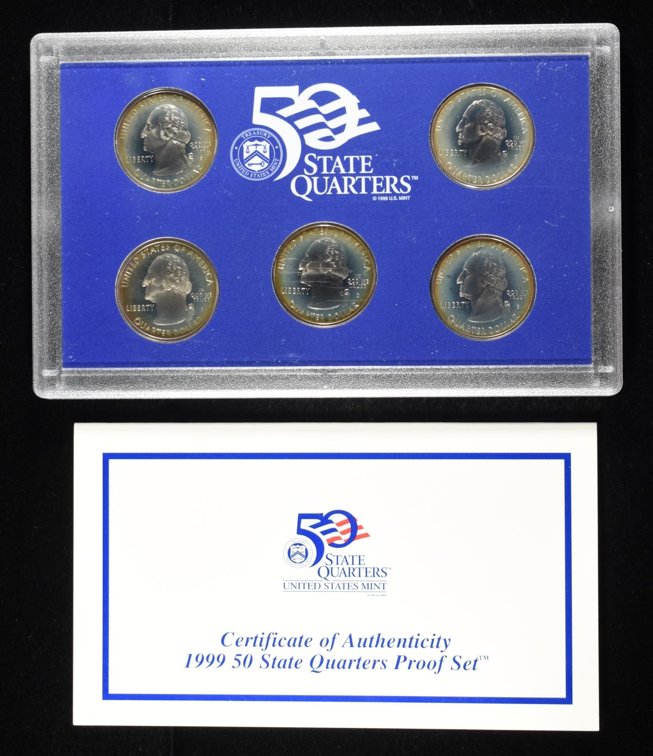 1999-2010 QUARTER PROOF SETS