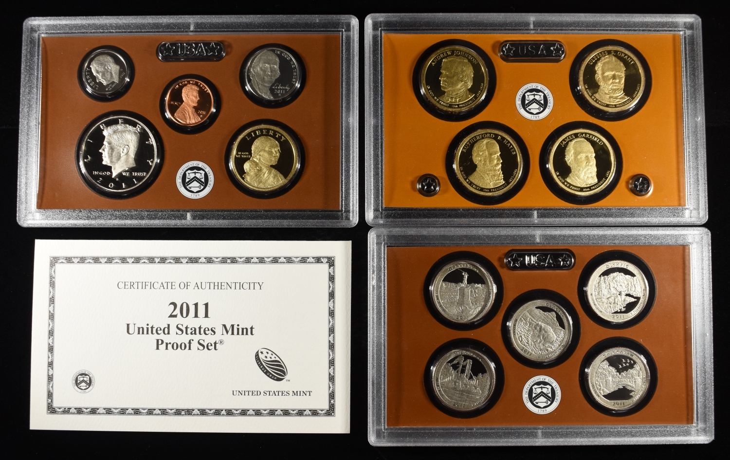 (2) 2011 US PROOF SETS