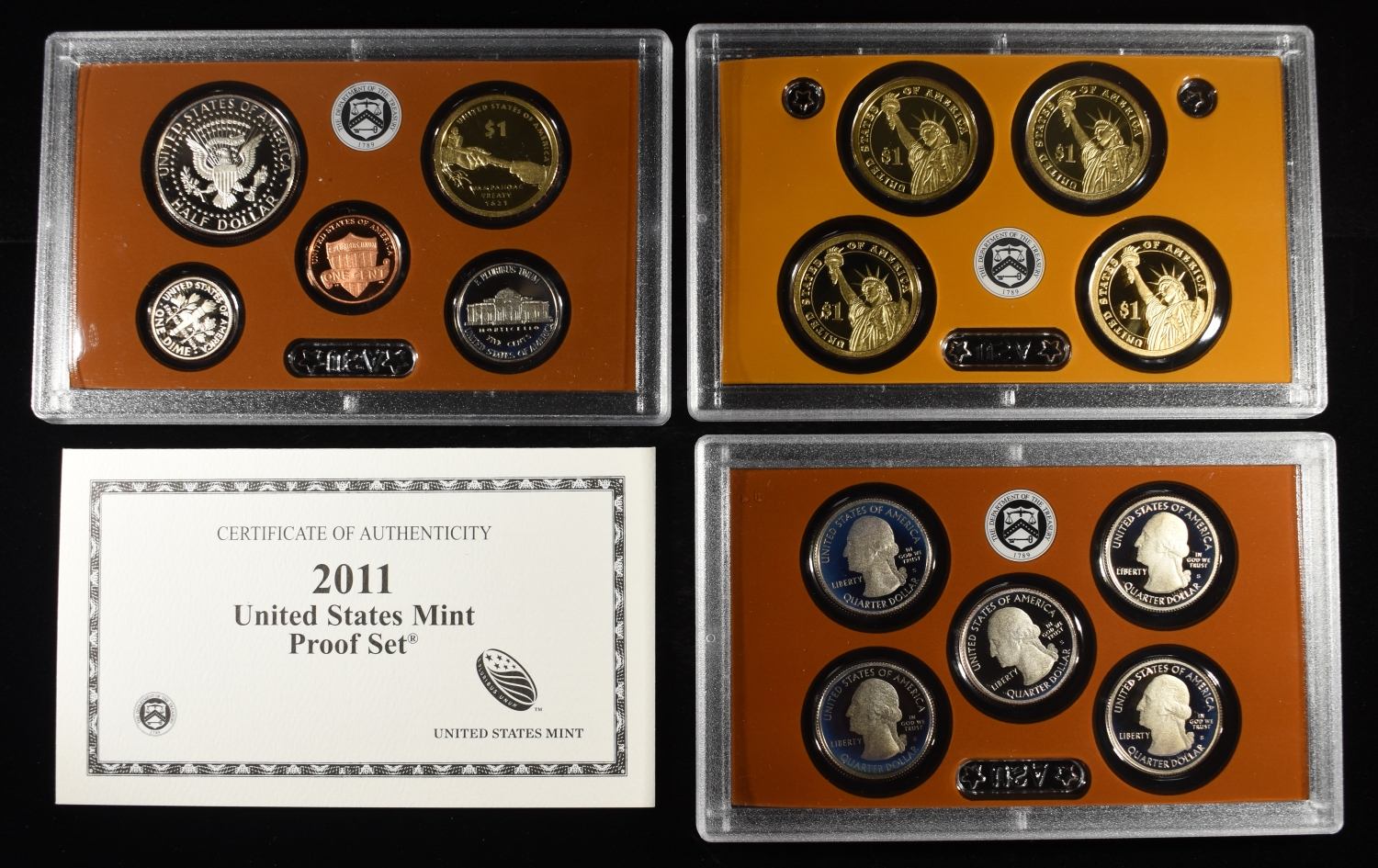 (2) 2011 US PROOF SETS