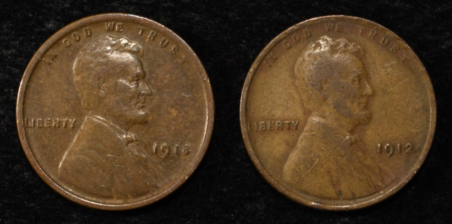 (83) WHEAT CENTS FROM THE TEENS