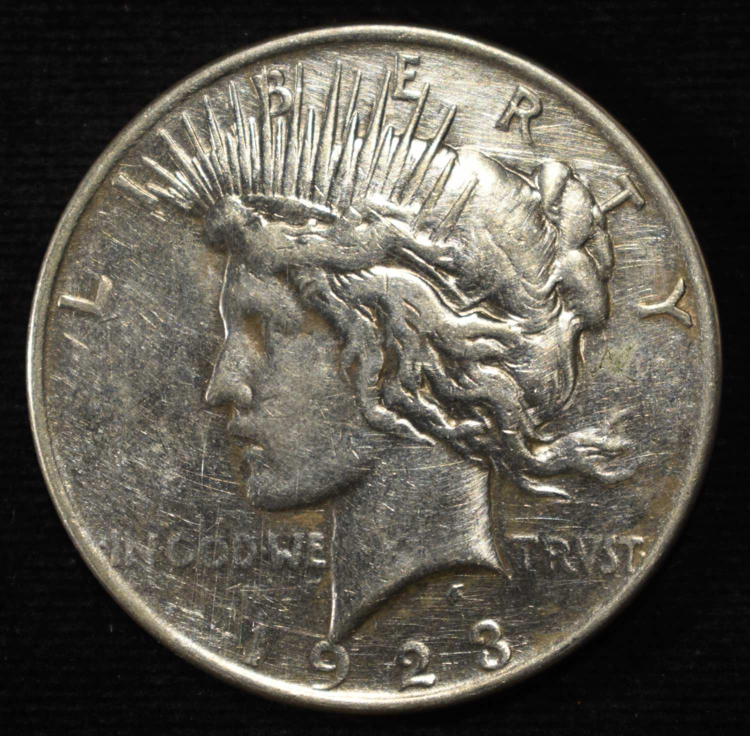 1923-D PEACE DOLLAR