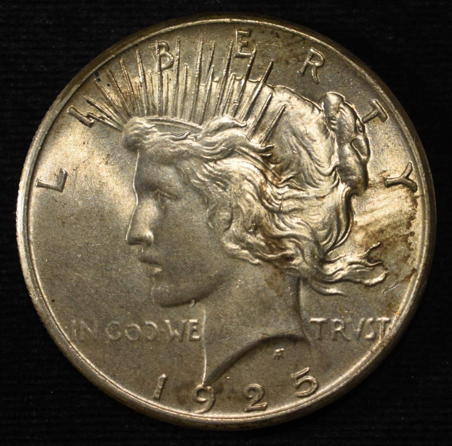 1925 PEACE DOLLAR BU