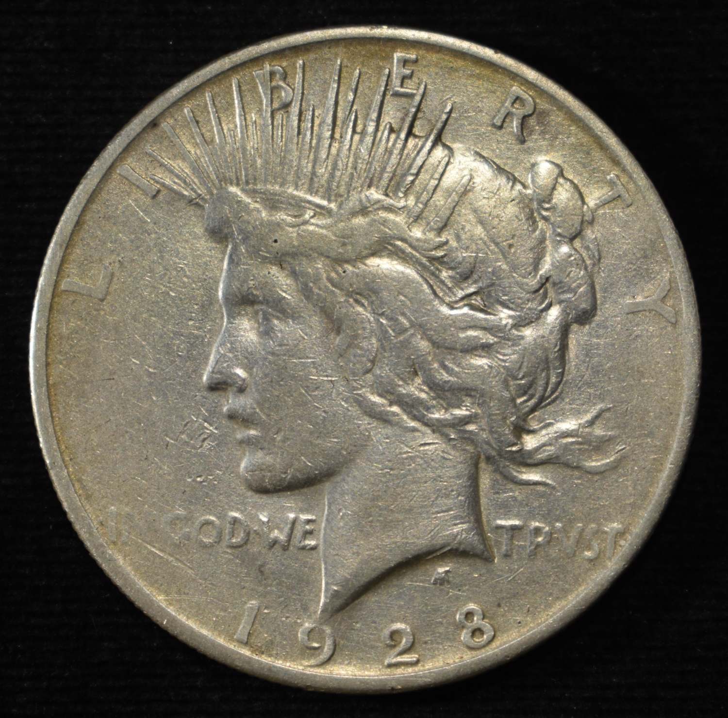 1928-S PEACE DOLLAR FINE