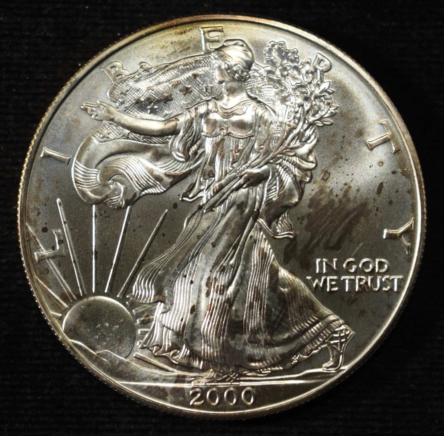 2000 AMERICAN SILVER EAGLE