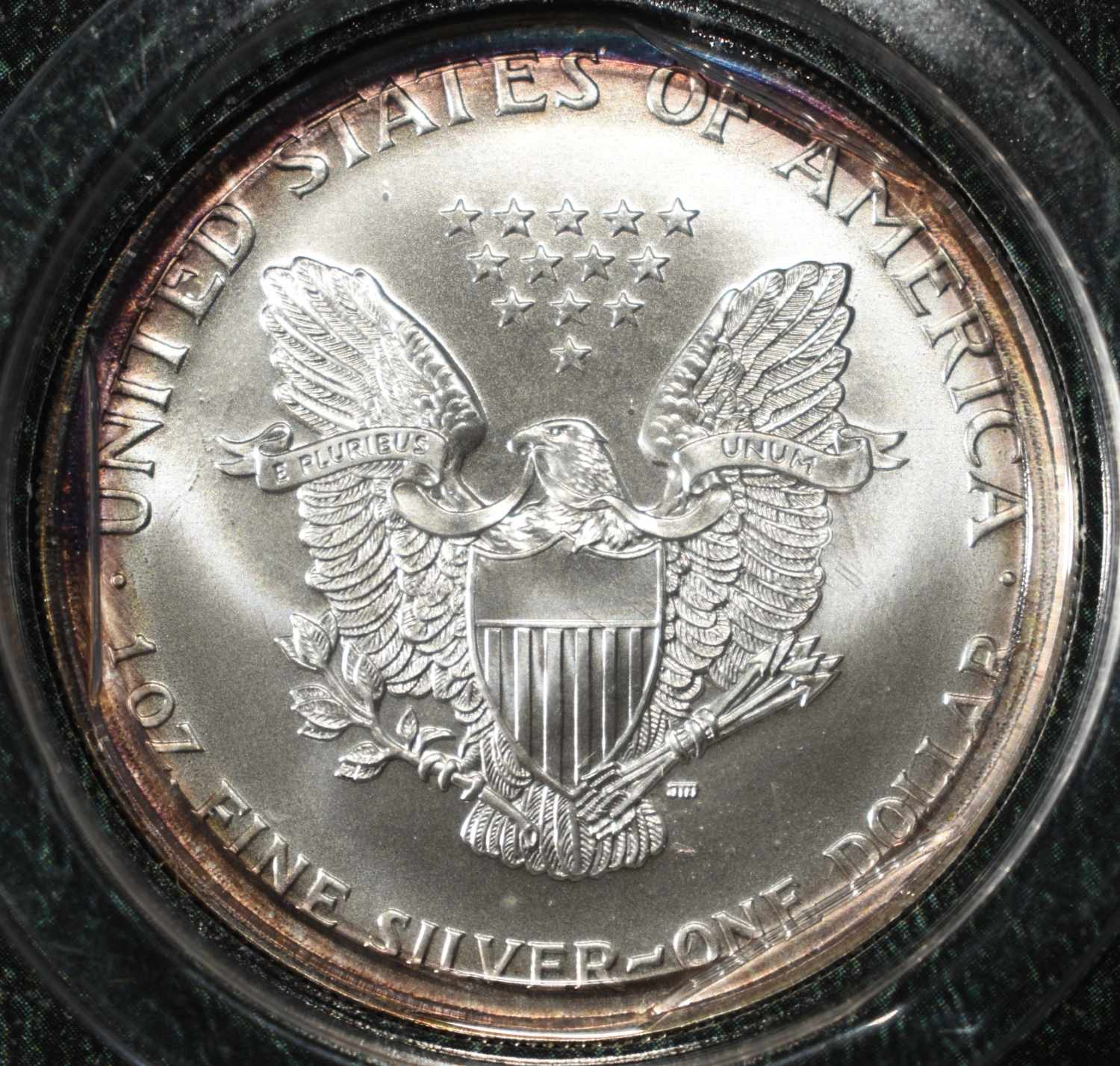 2001 AMERICAN SILVER EAGLE