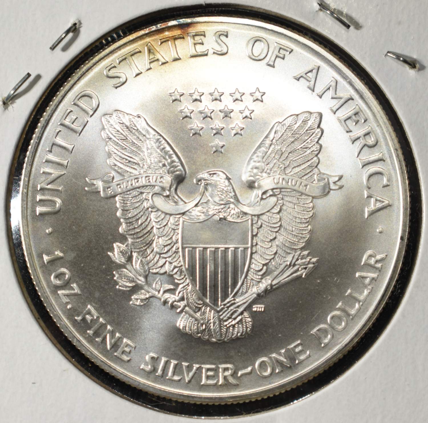 2002 AMERICAN SILVER EAGLE