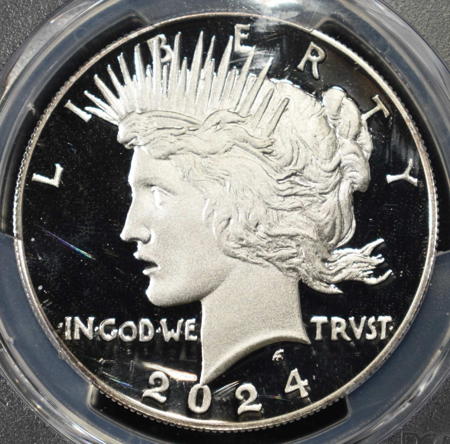 2024-S PEACE DOLLAR PCGS PR70DCAM FDI