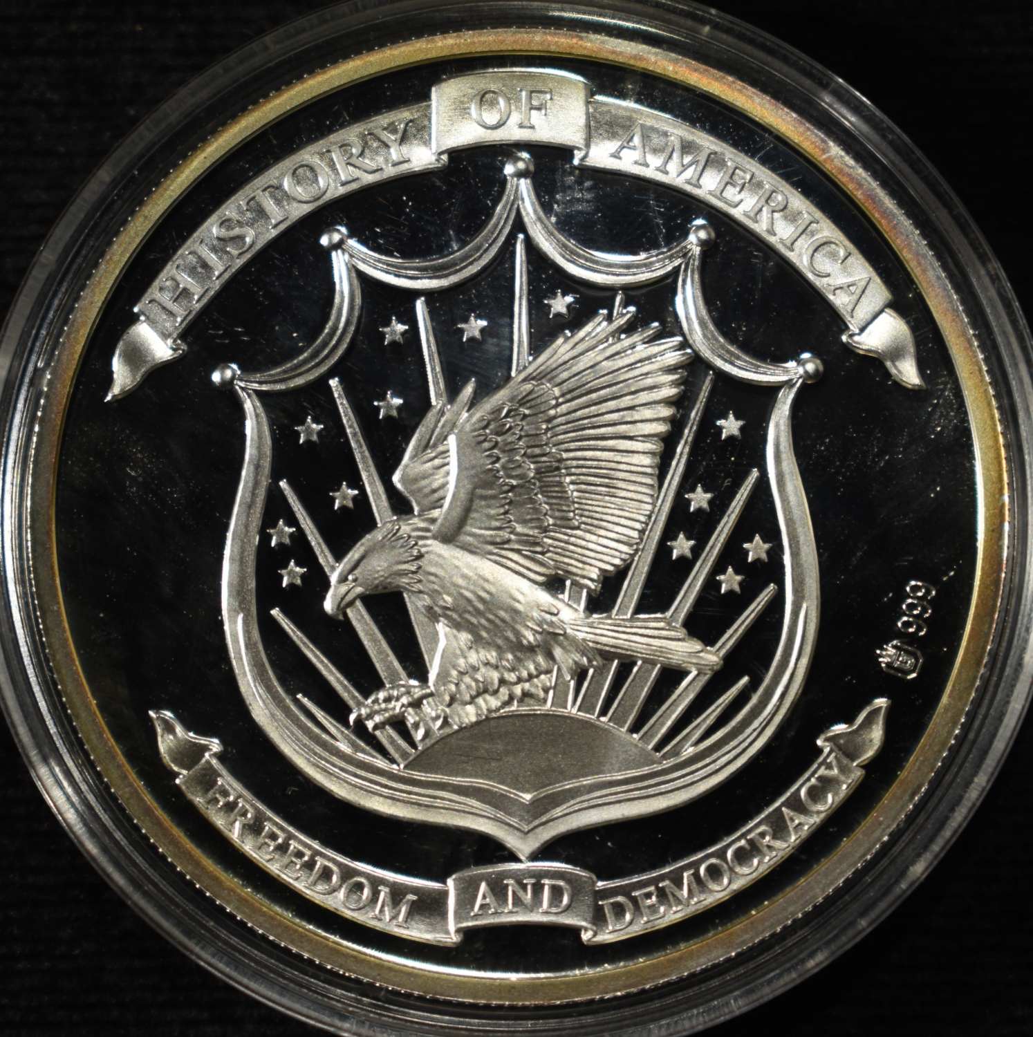INAUGURATION 1789 APPROX 0.64 OZ .999 SILVER