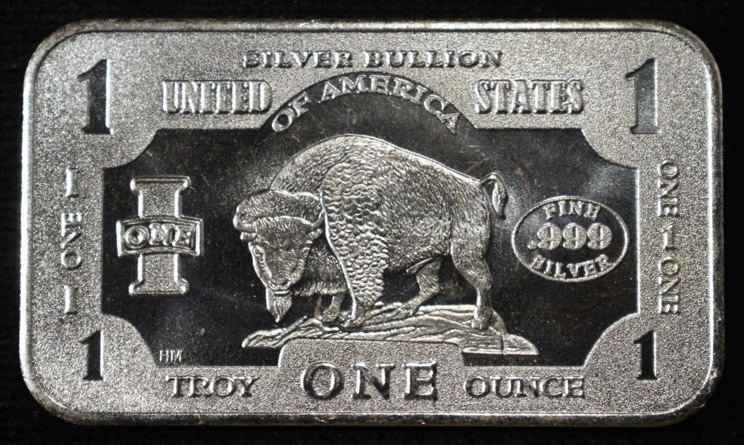 1 OZ .999 SILVER BAR