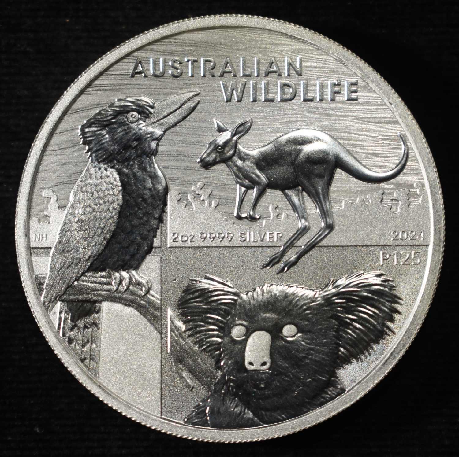 2024 2 OZ .999 SILVER $2 AUSTRALIA WILDLIFE ROUND