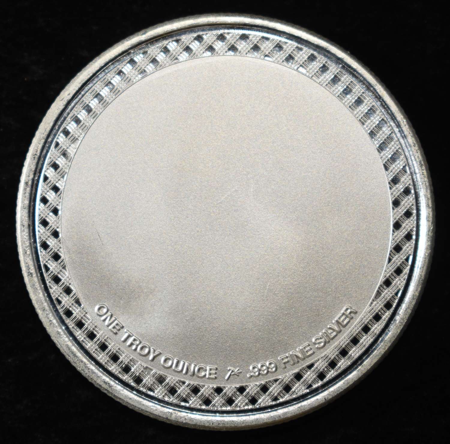 HOCKEY 1 OZ .999 SILVER ROUND