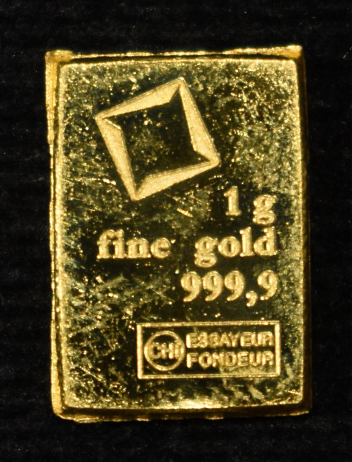 1 GRAM .9999 GOLD BAR