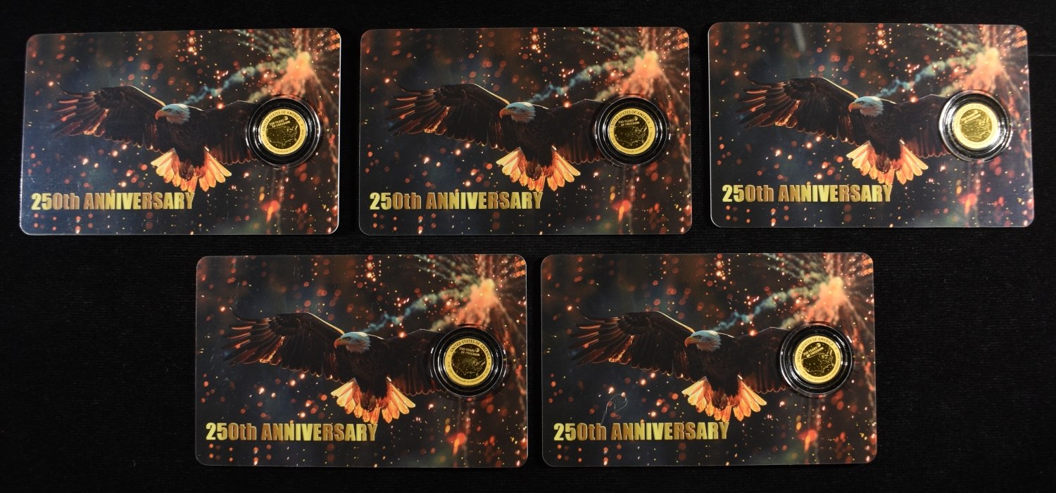 (5) 2026 NIUE 50C 1/1000TH .9999 GOLD