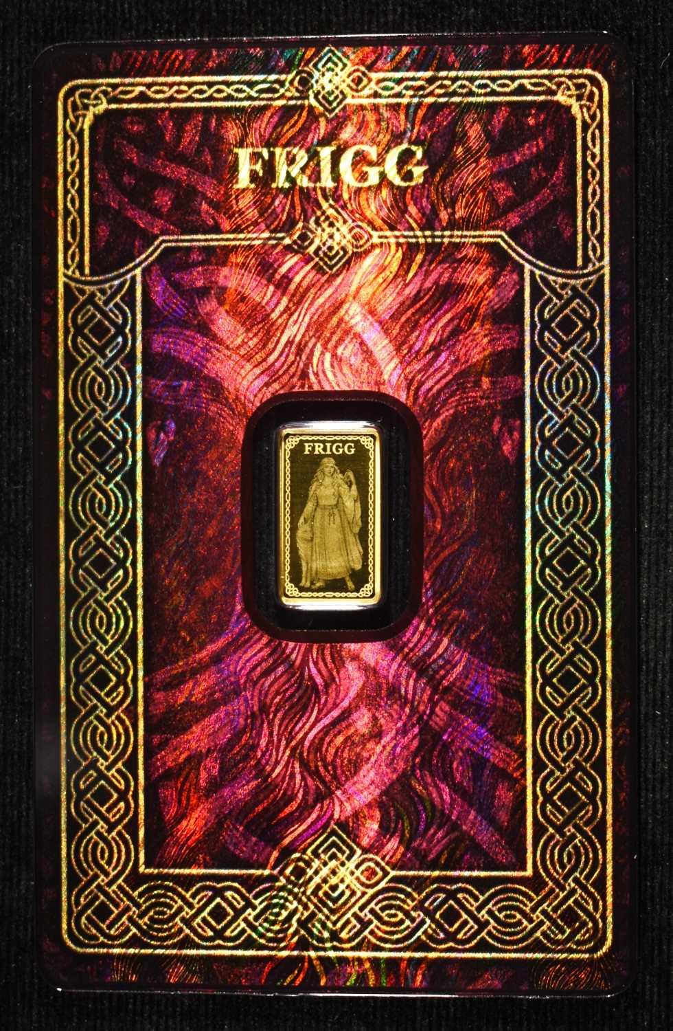 FRIGG 1/100TH OZ .9999 GOLD BAR