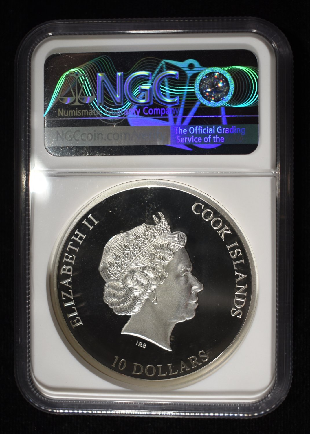 2022 COOK IS. SILVER RAVEN WITCH NGC PF-70 UCAM