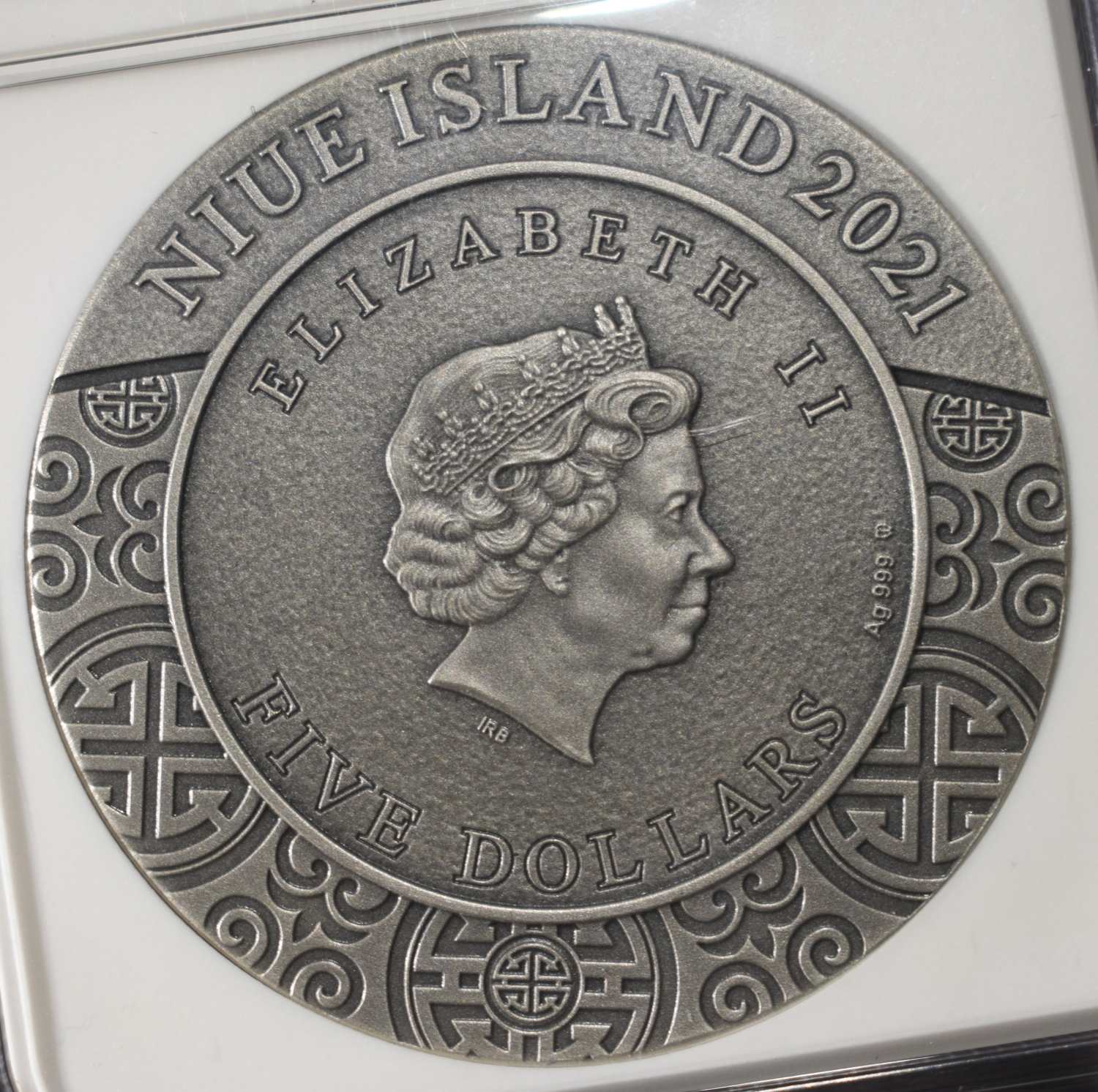 2021 MW NIUE CHINESE WARRIORS SIMA YI NGC MS70