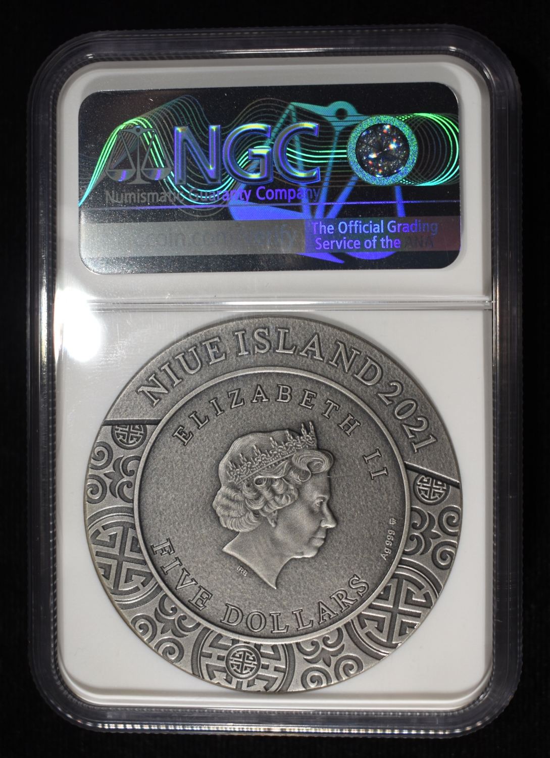 2021 MW NIUE CHINESE WARRIORS SIMA YI NGC MS70