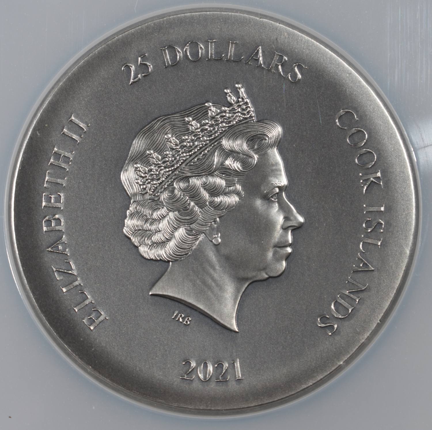 2021 COOK IS. 5 OZ SILVER ATHENA'S OWL NGC MS70