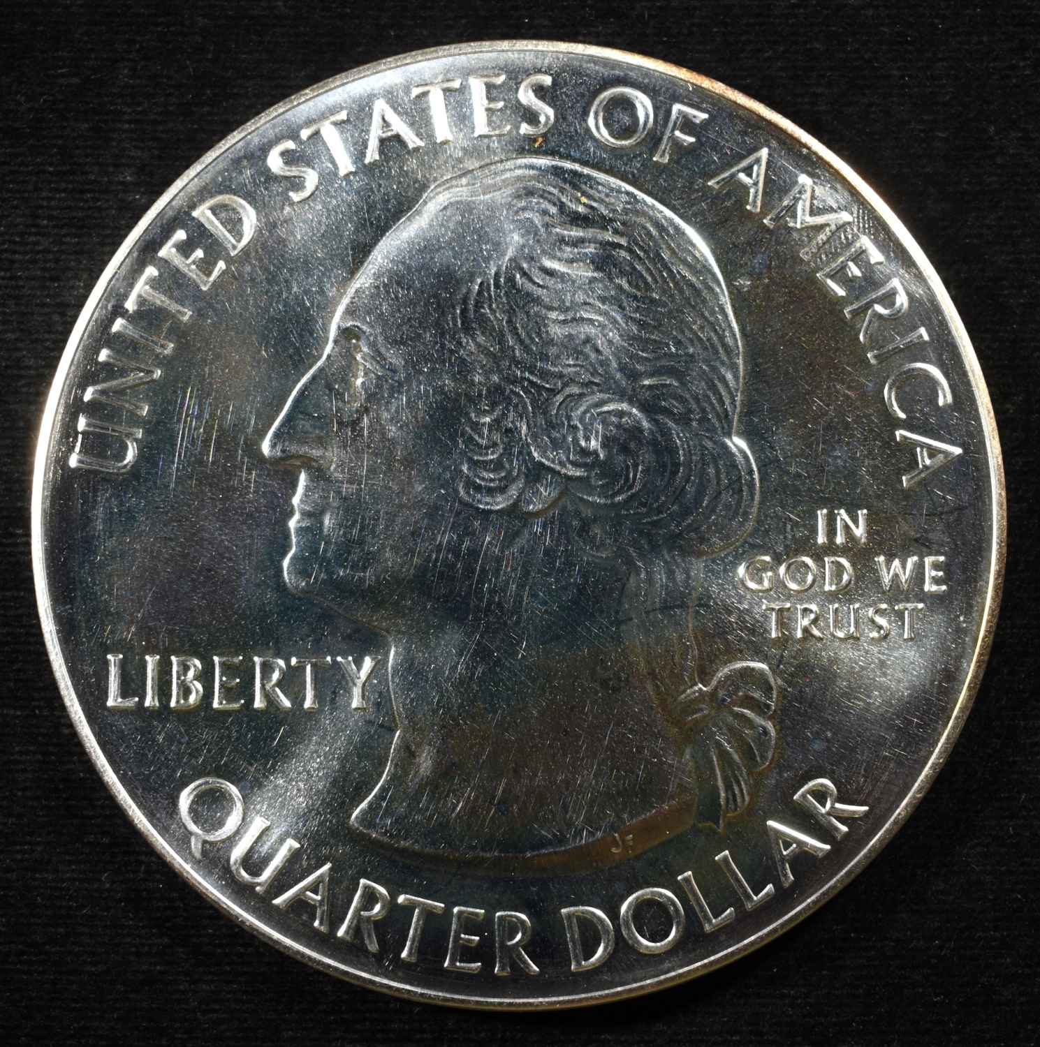 2015 5 OZ SILVER SARATOGA ROUND