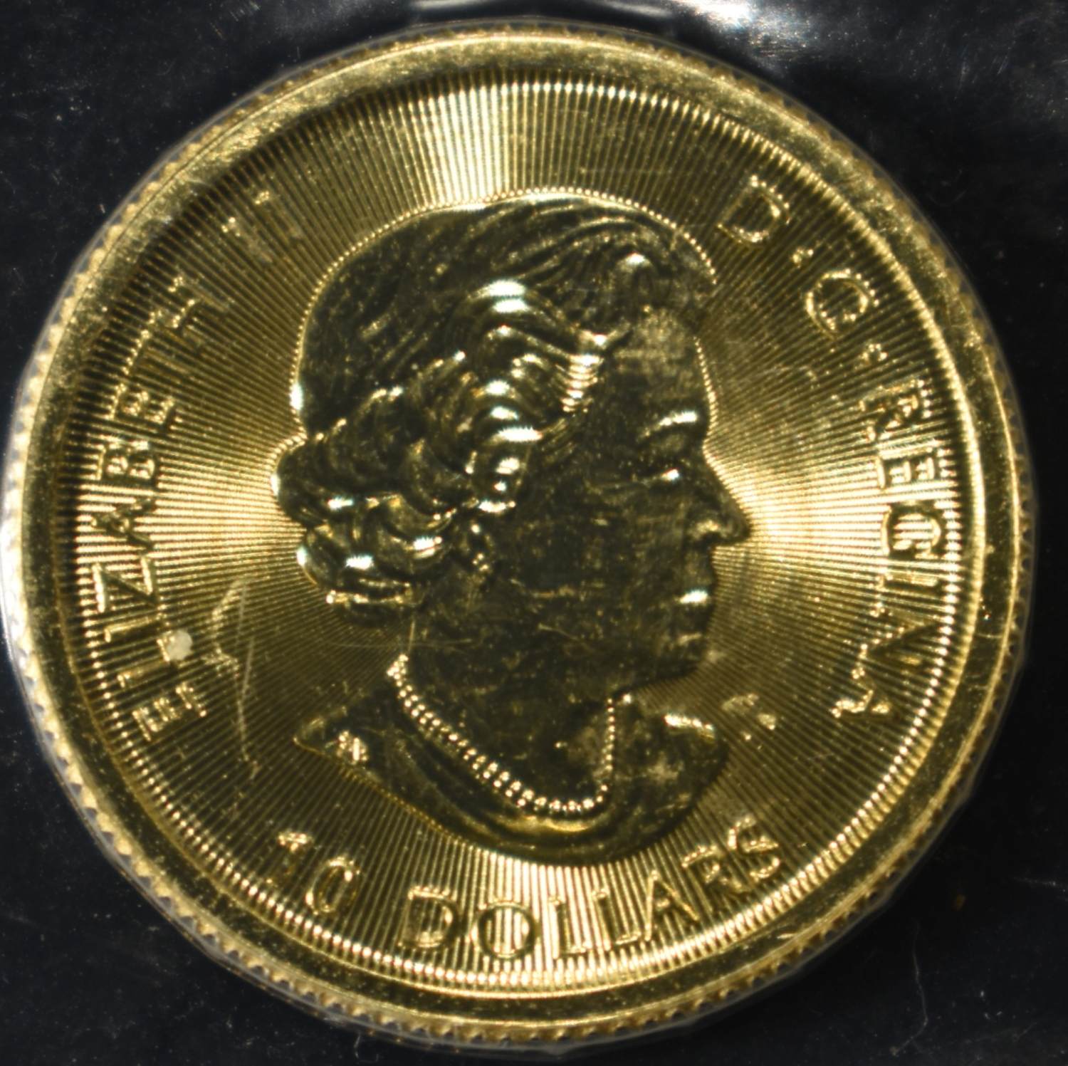 2017 CANADA 1/4 OZ GOLD BUFFALO .9999 FINE