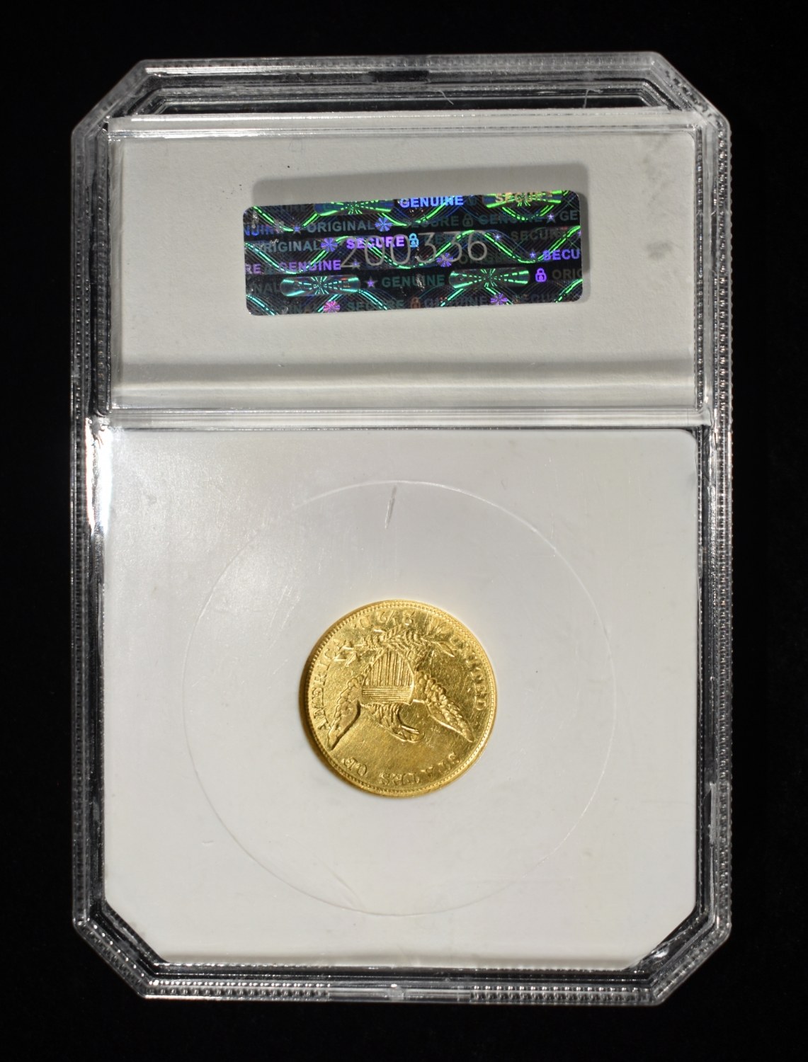 1839-C CLASSIC HEAD $2.5 GOLD PCI BU