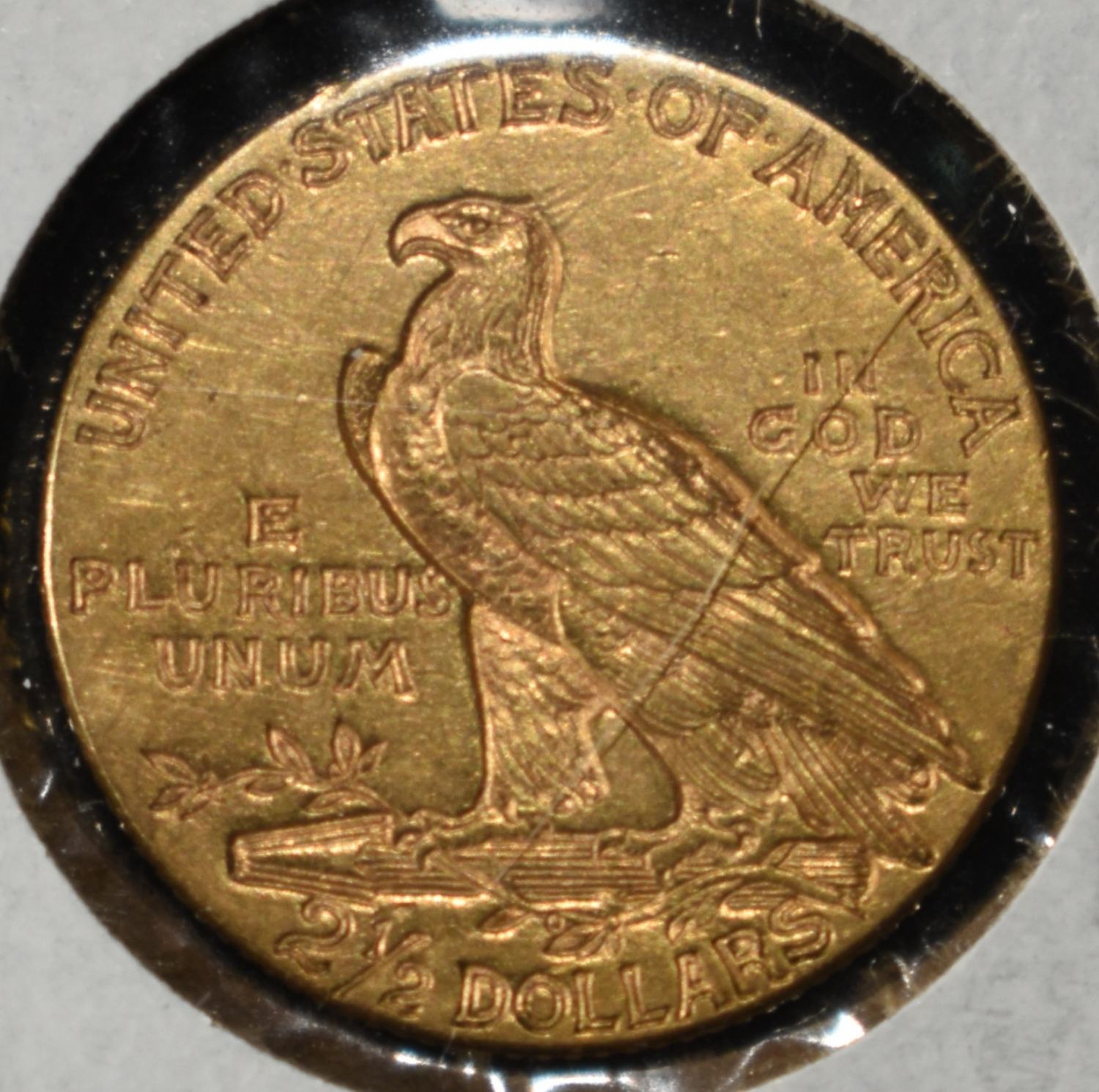 1914 $2.5 INDIAN GOLD BU