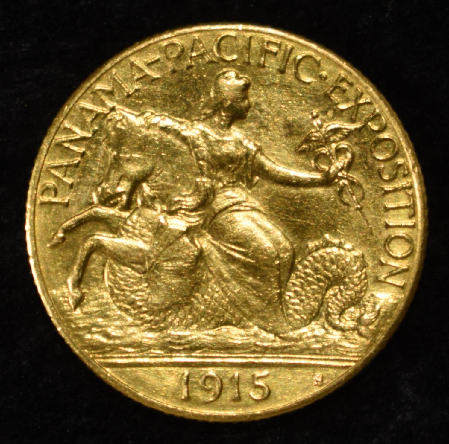 1915-S $2.50 PANAMA-PACIFIC EXPO GOLD CH TO GEM BU