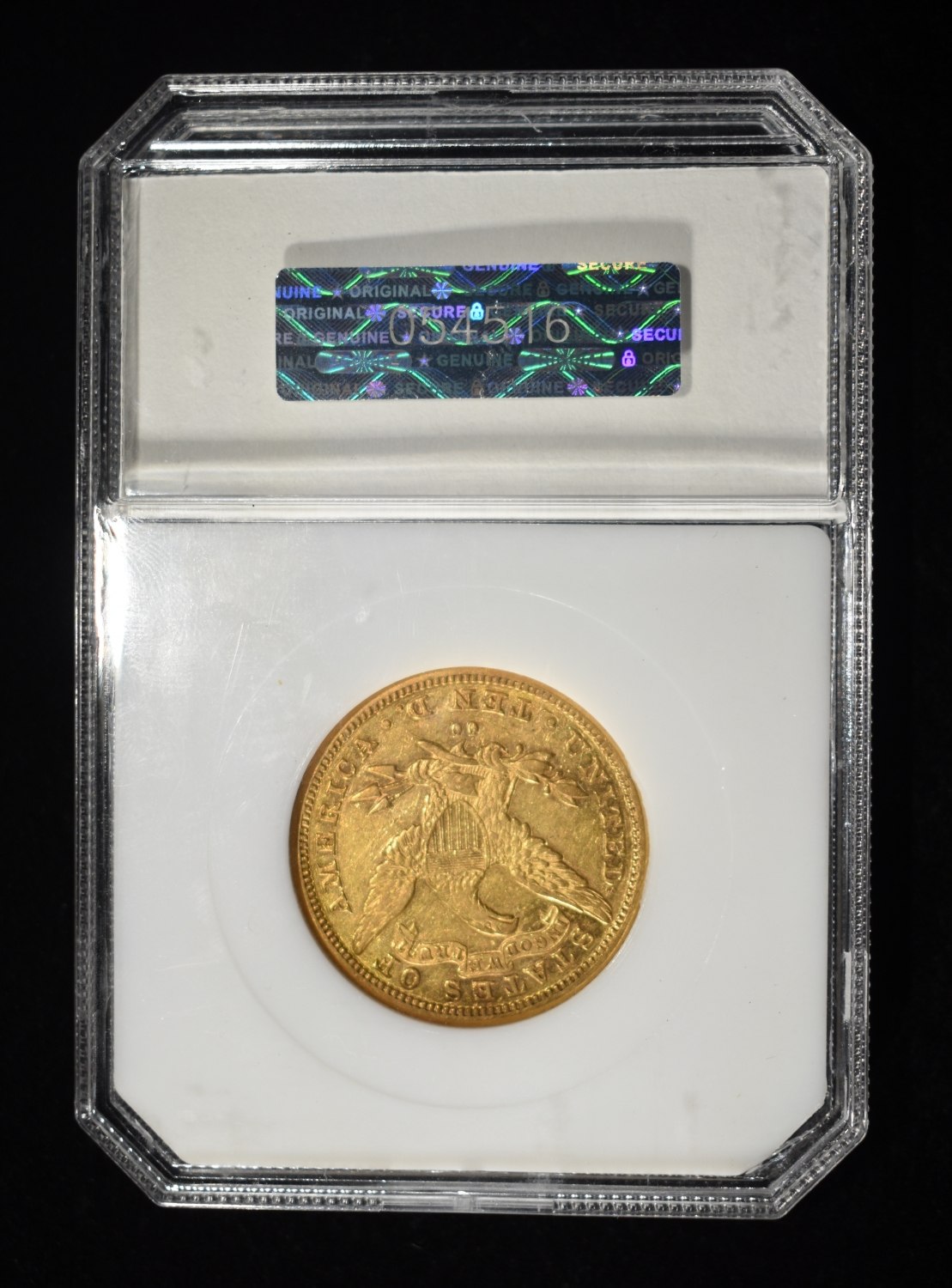 1883-CC $10 LIBERTY GOLD PCI AU/BU