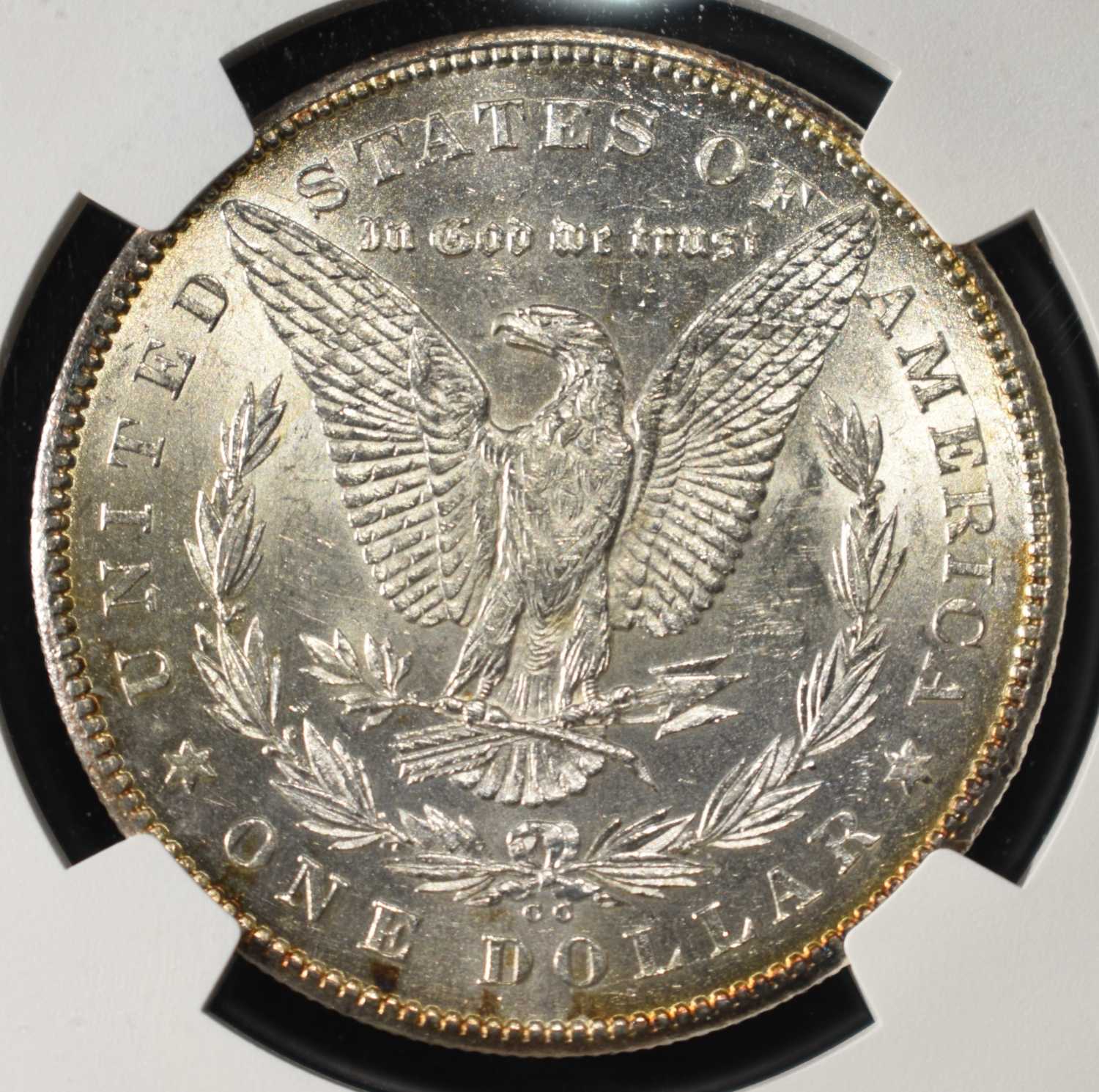 1878-CC MORGAN DOLLAR NGC AU-58