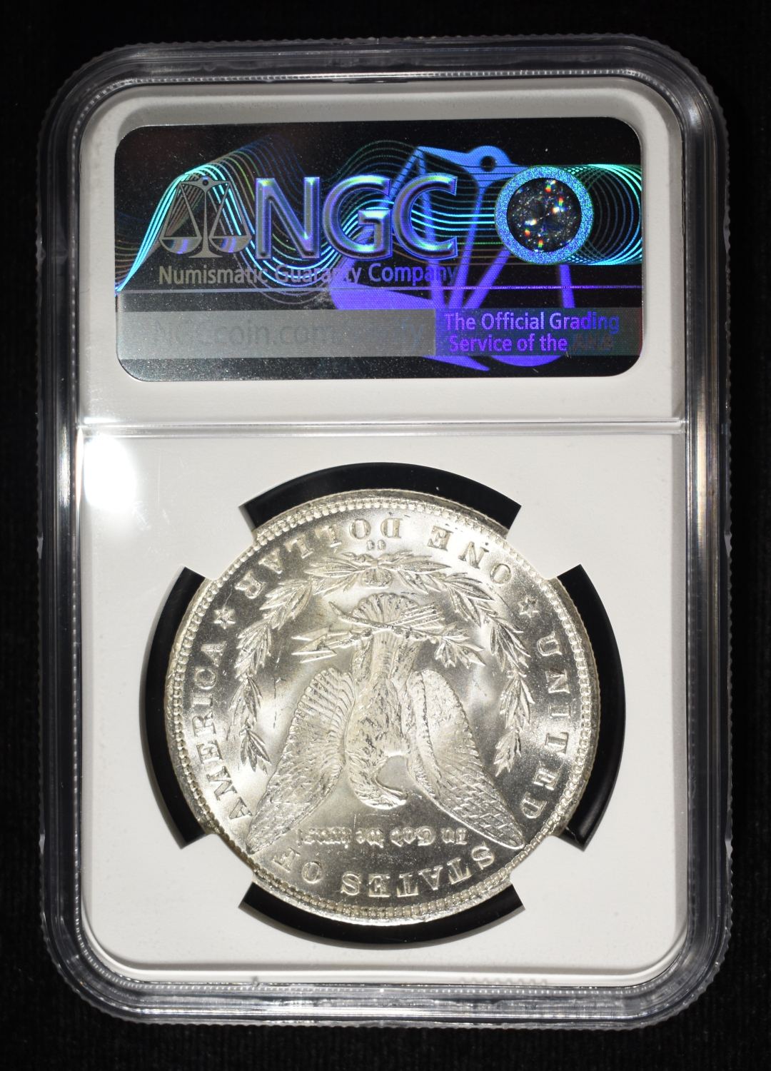 1881-CC MORGAN DOLLAR NGC MS-63