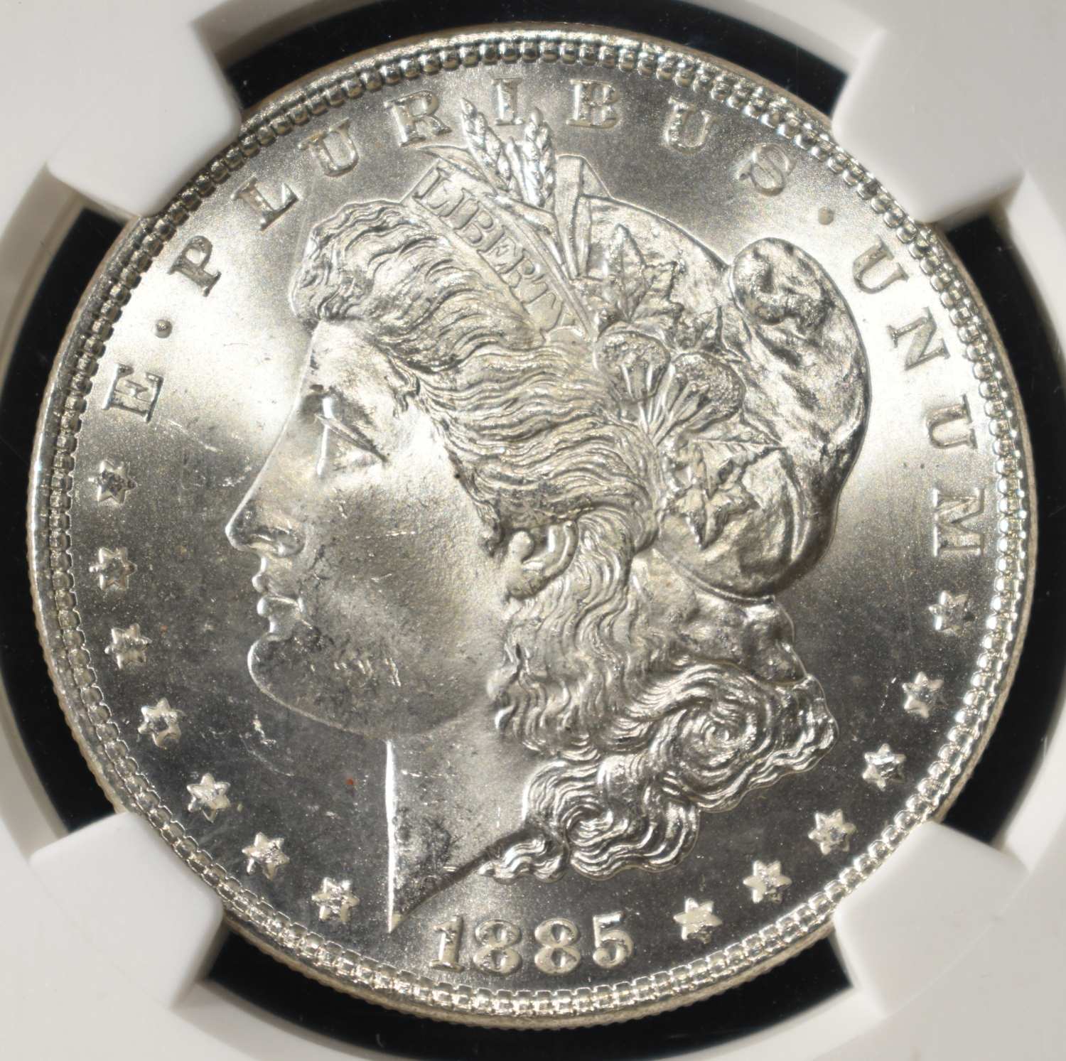 1885 MORGAN DOLLAR NGC MS-64
