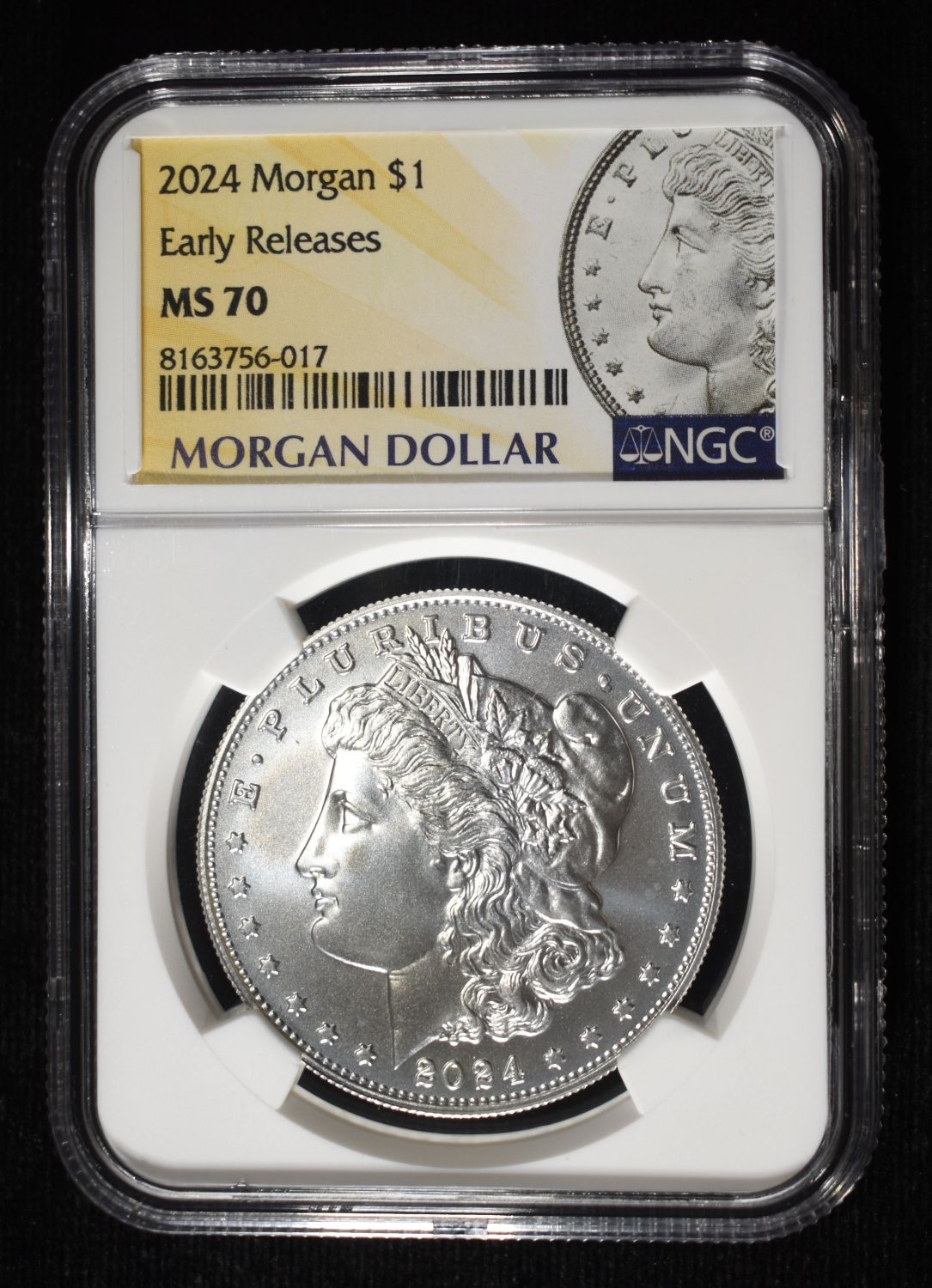 2024 MORGAN DOLLAR NGC MS70 EARLY RELEASES