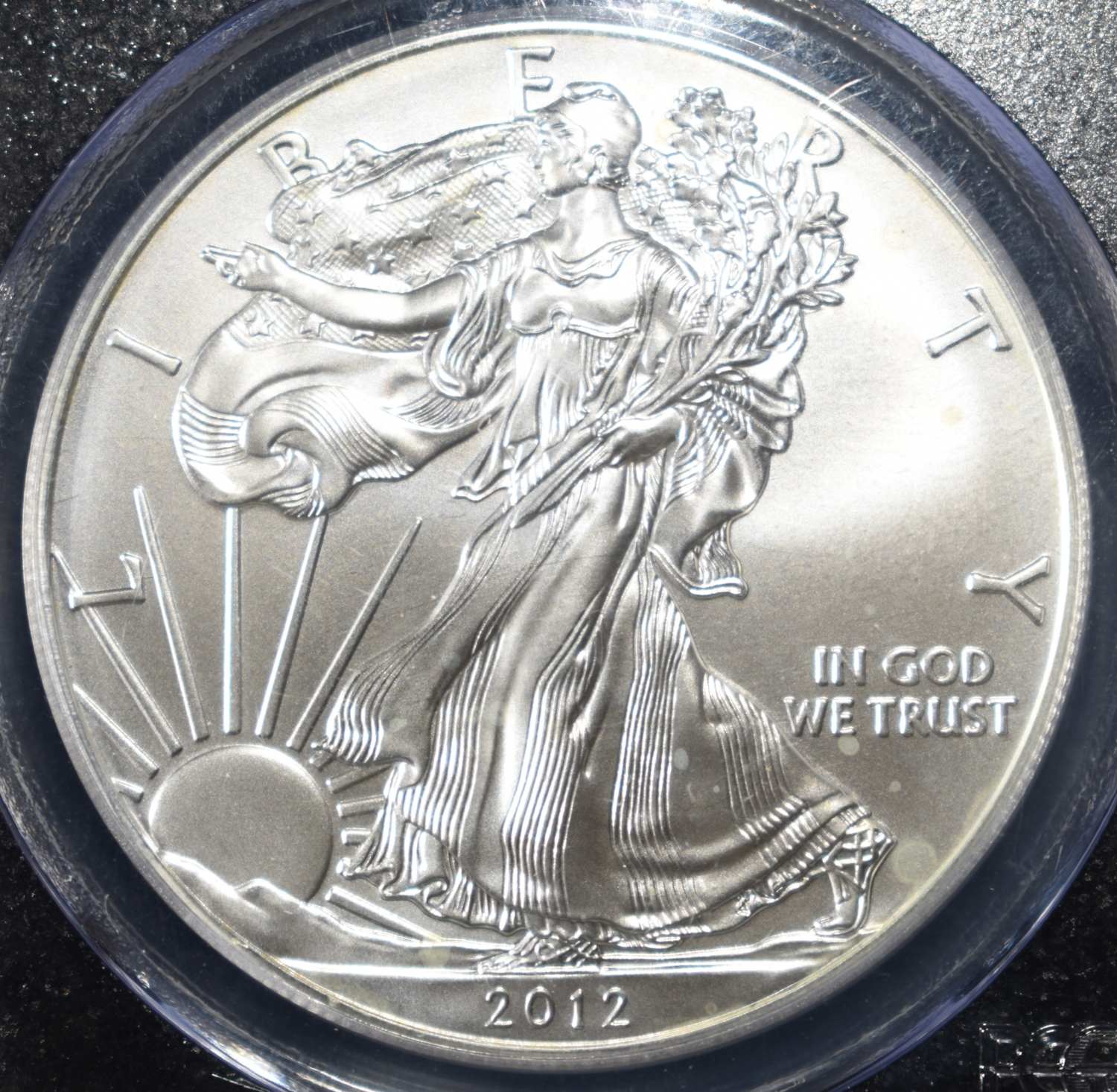 2012-W AMERICAN SILVER EAGLE PCGS MS69