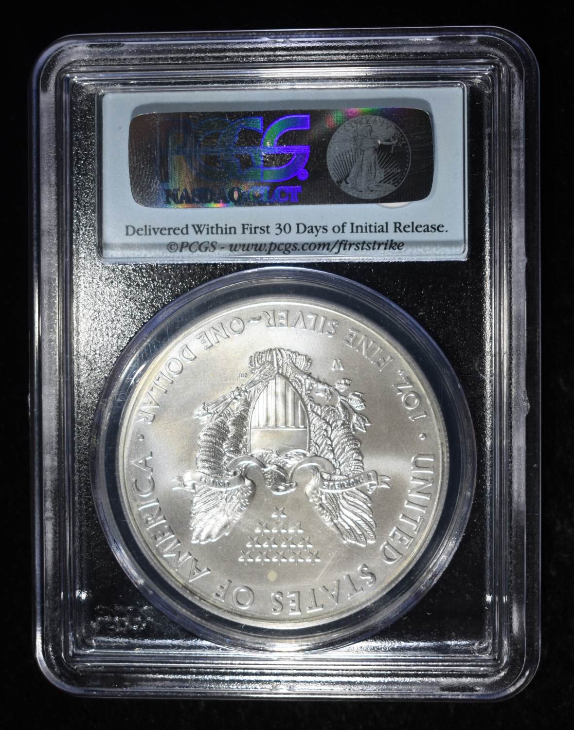 2012-W AMERICAN SILVER EAGLE PCGS MS69