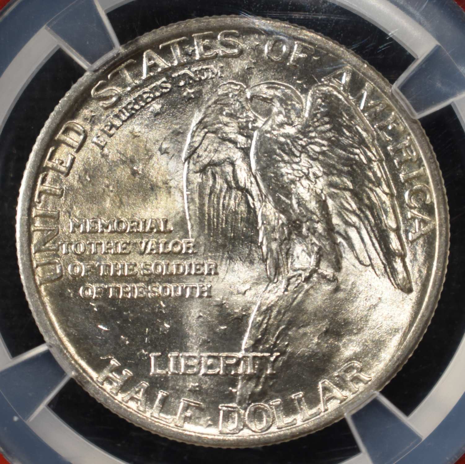 1925 STONE MOUNTAIN COMMEM HALF NGC MS-65