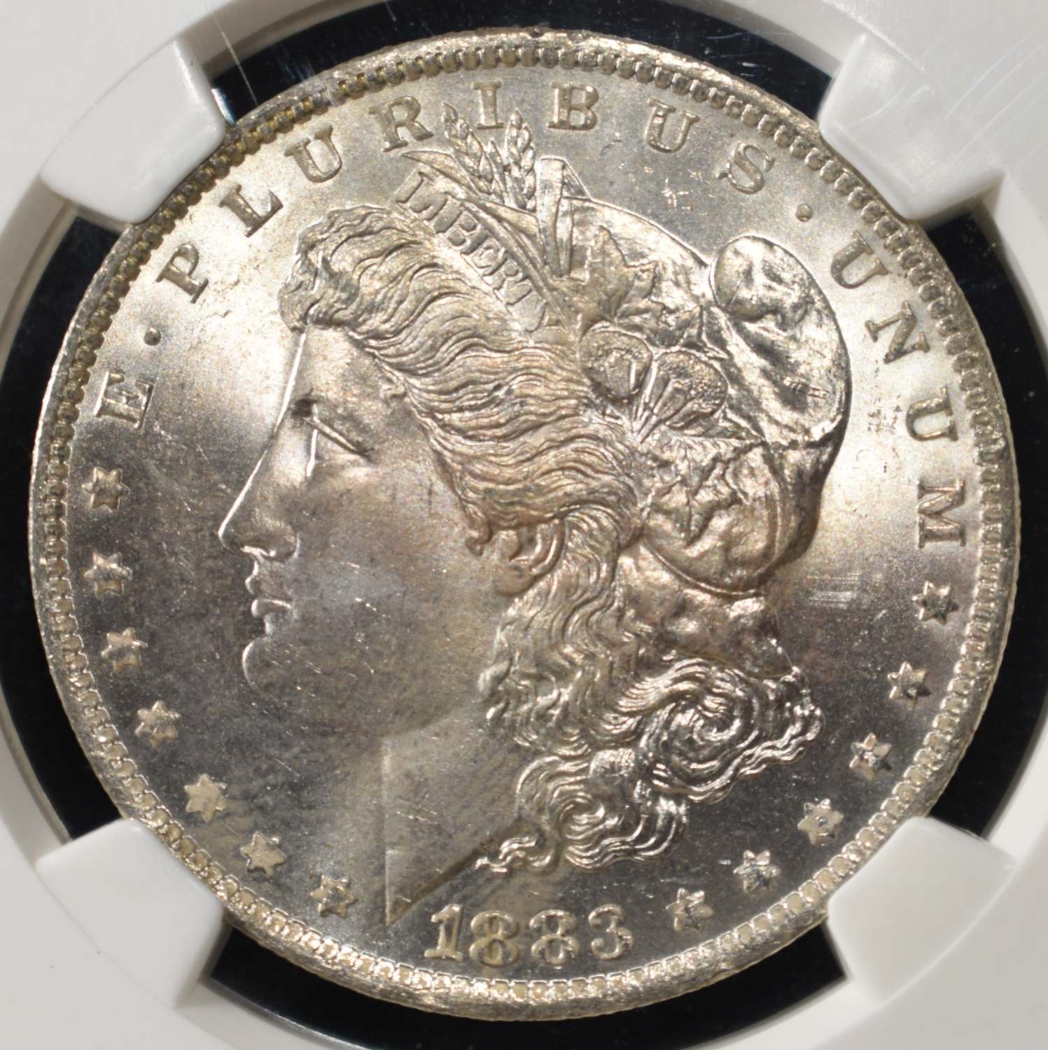 1883-O MORGAN DOLLAR NGC MS-64