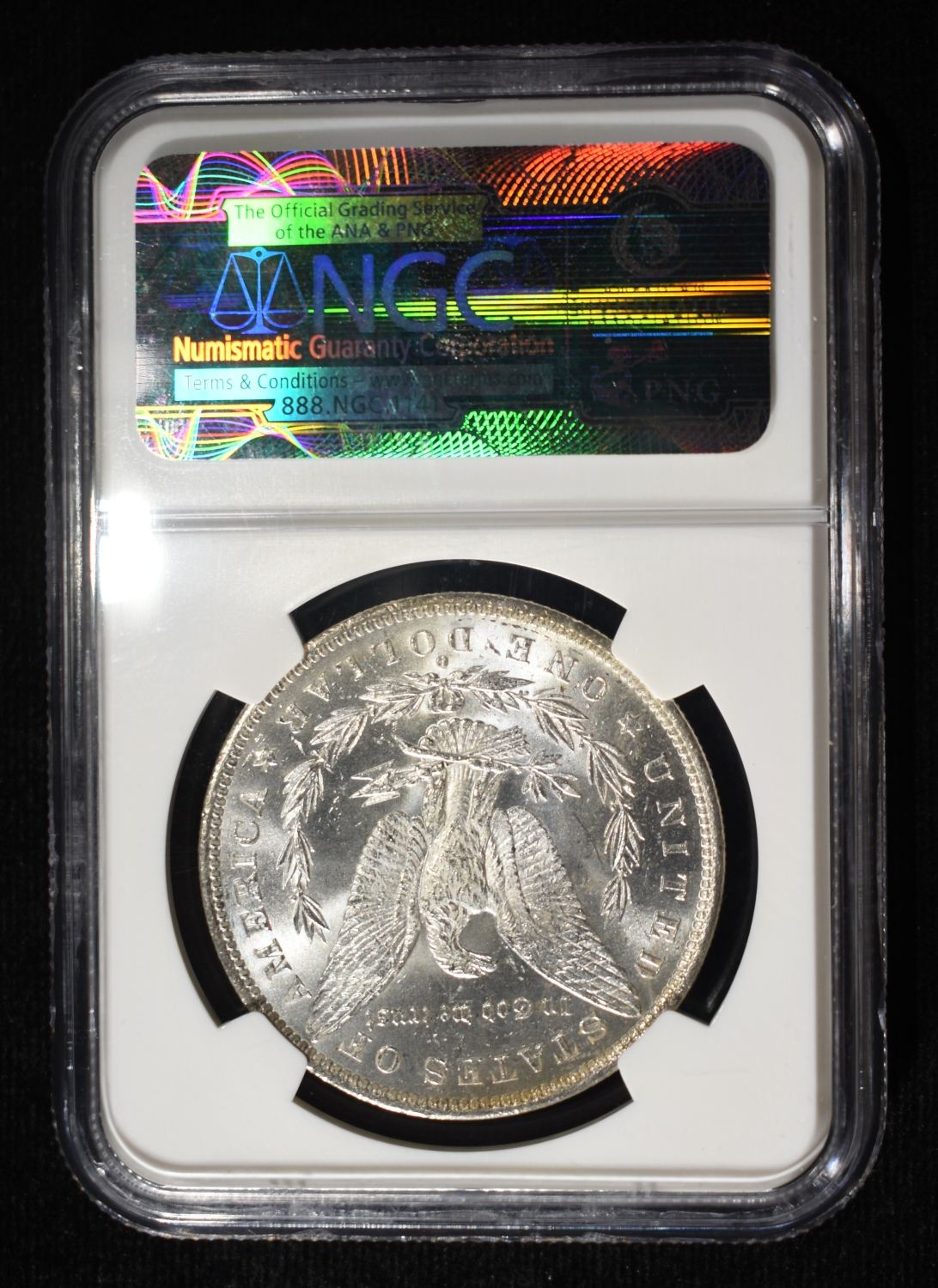1883-O MORGAN DOLLAR NGC MS-64
