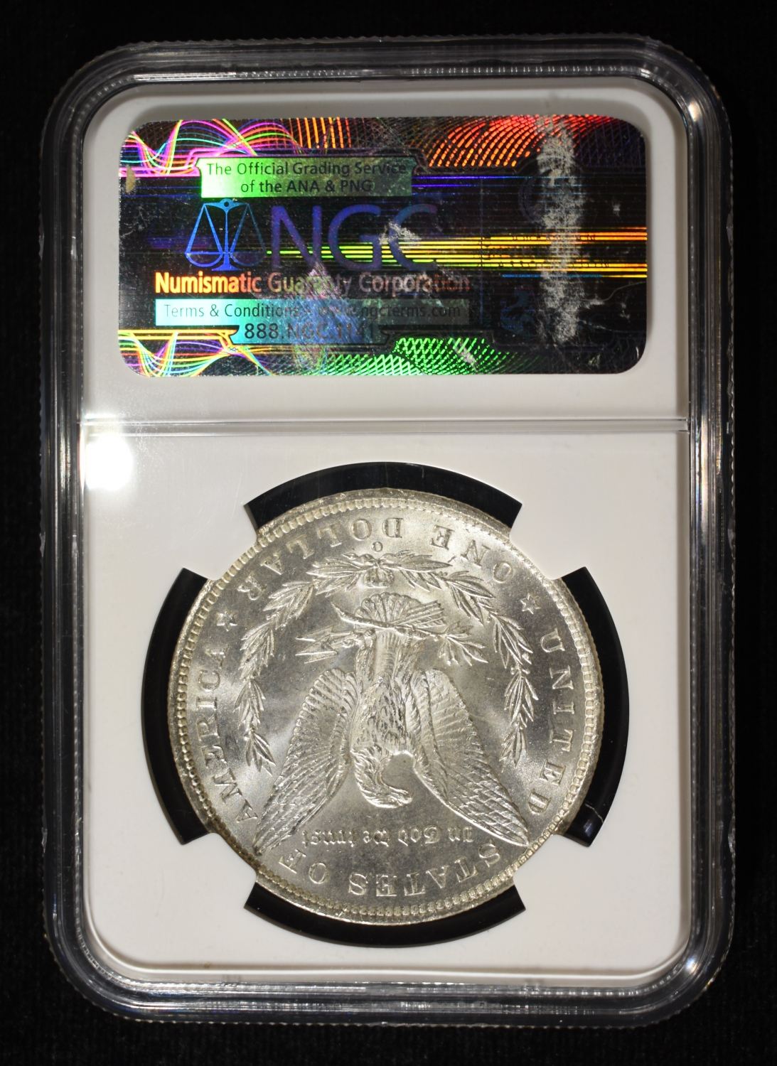1885-O MORGAN DOLLAR NGC MS-64