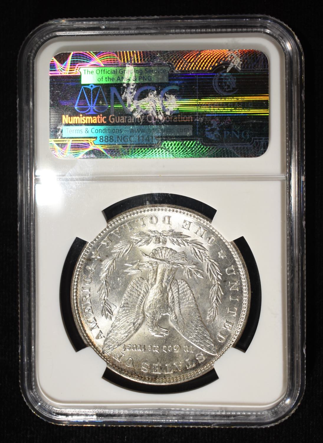 1887 MORGAN DOLLAR NGC MS-64