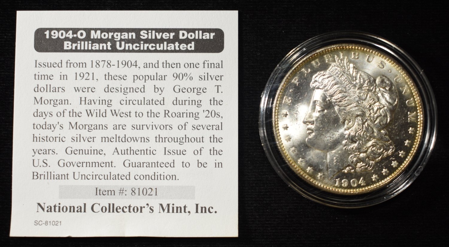 1904-O MORGAN DOLLAR